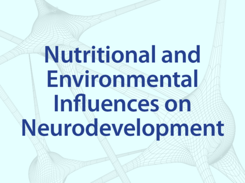 Nutritional and Environmental Influences on Neurodevelopment